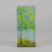 Summer Scene by Daum Frères - Art Nouveau Glass - Hickmet Fine Arts