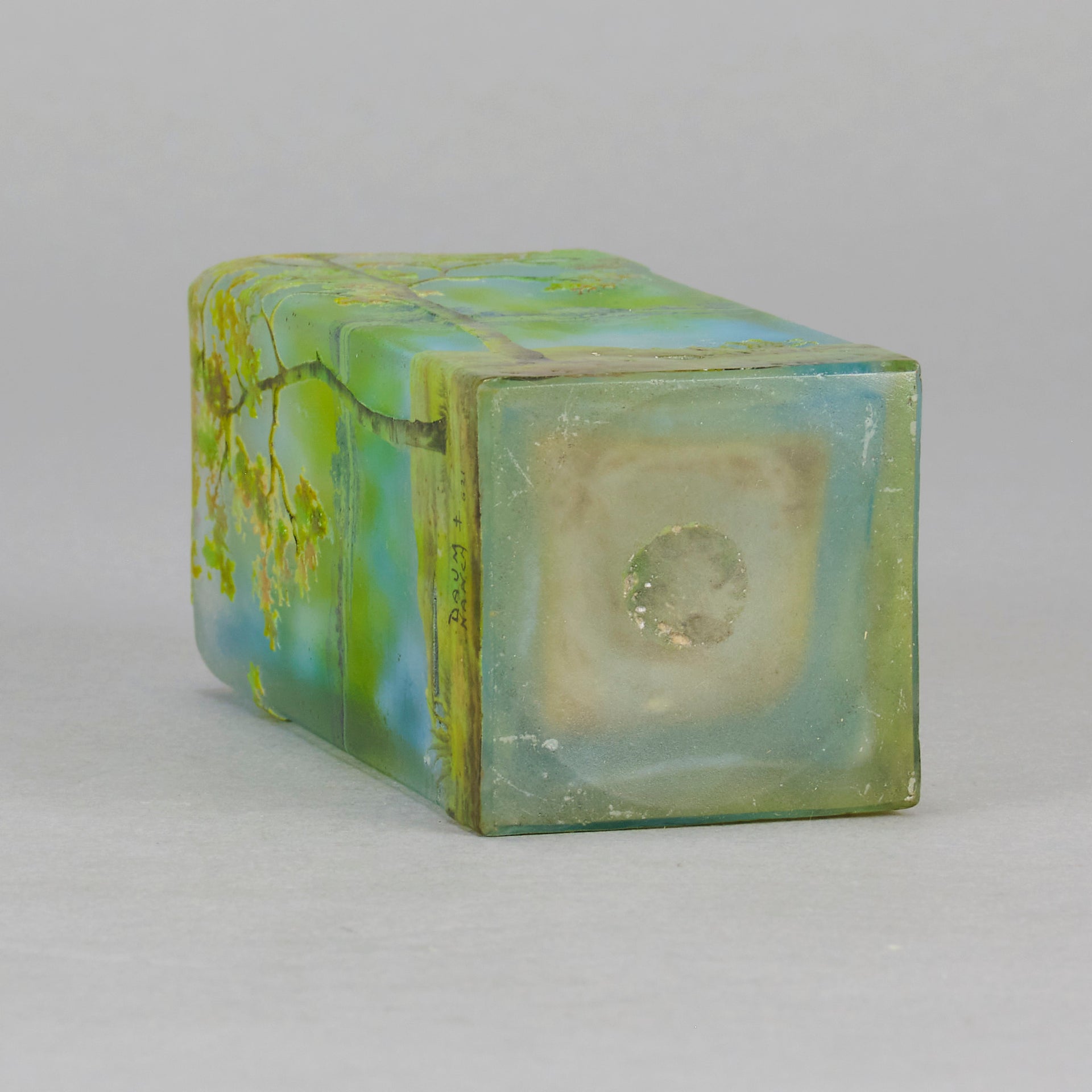 Summer Scene by Daum Frères - Art Nouveau Glass - Hickmet Fine Arts