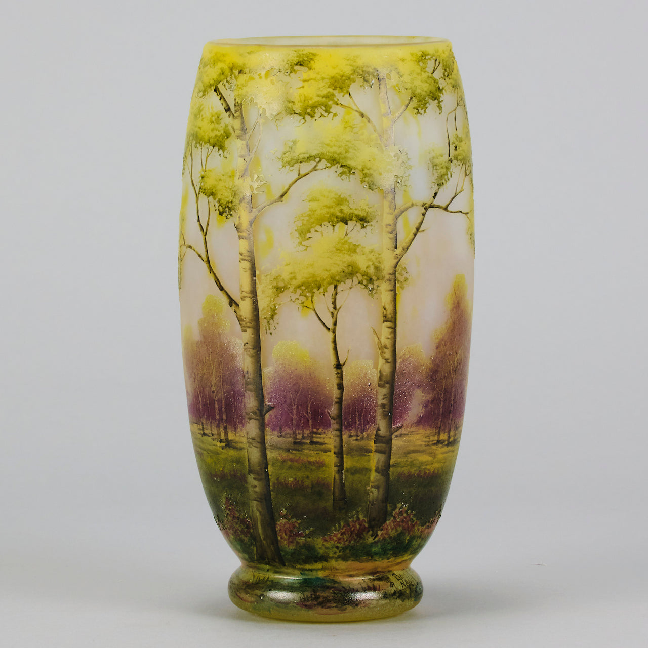"Summer Vase" by Daum Frères