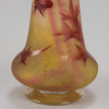 Daum Thistle Vase - Art Nouveau Cameo Vase - Daum Freres Glass - Art Nouveau Glass - Hickmet Fine Arts