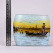 Daum Venetian Landscape - Art Nouveau Cameo Vase - Hickmet Fine Arts