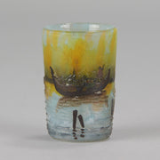 Daum Venetian Vase - Art Nouveau Cameo Vase - Hickmet Fine Arts