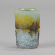 Daum Venetian Vase - Art Nouveau Cameo Vase - Hickmet Fine Arts