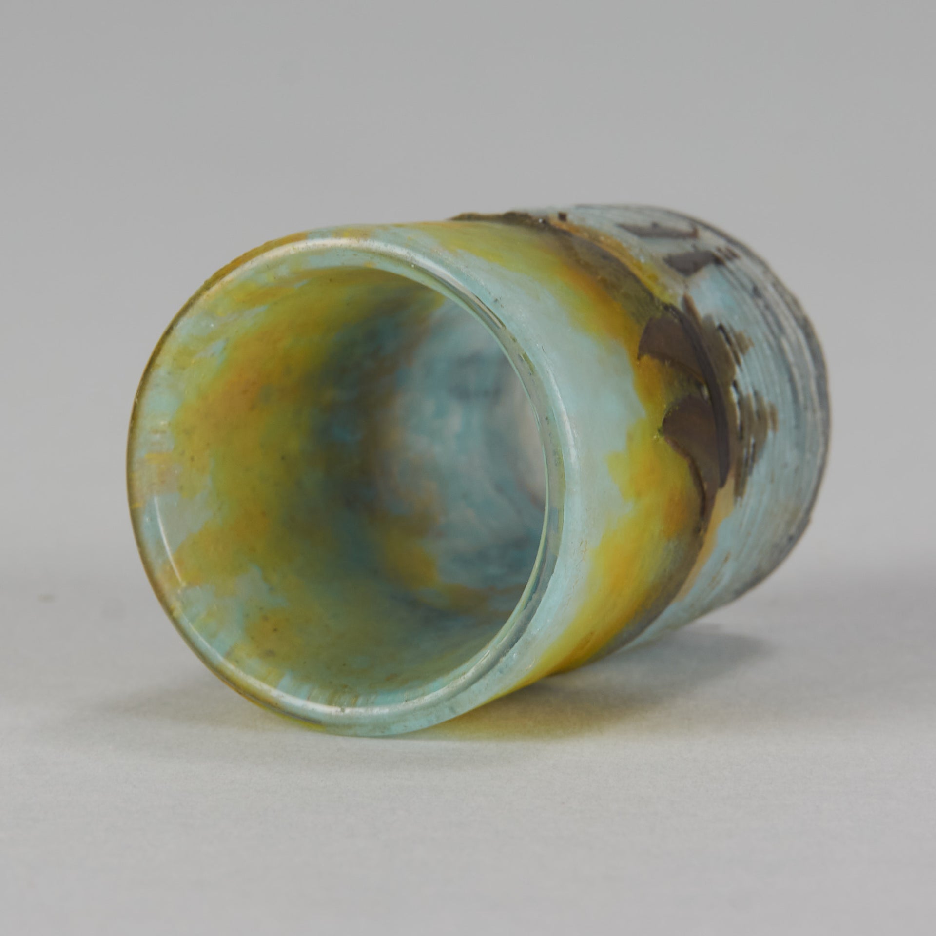 Daum Venetian Vase - Art Nouveau Cameo Vase - Hickmet Fine Arts