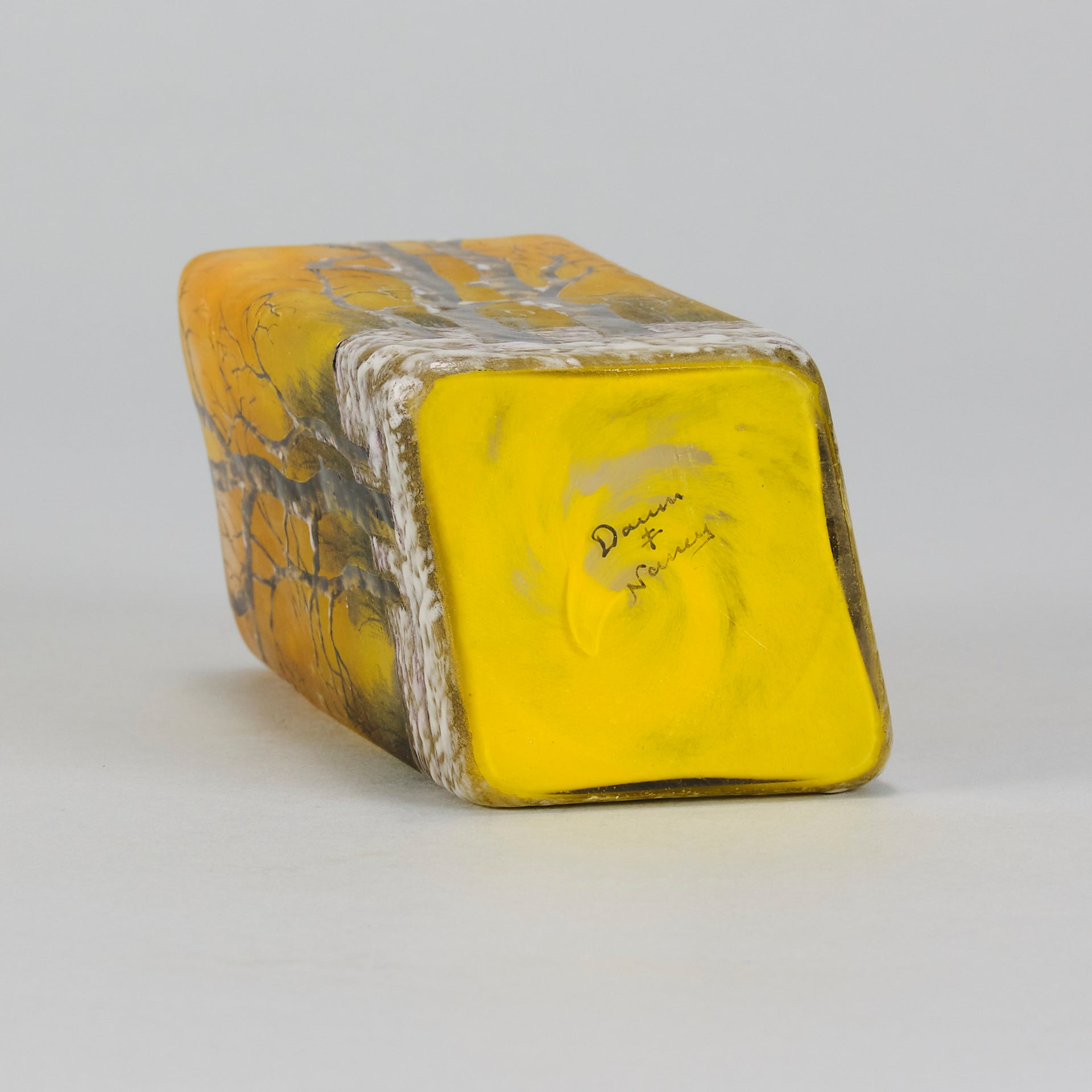 Daum Winter Vase - Art Nouveau Vase - Hickmet Fine Arts