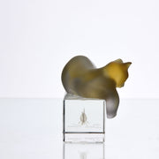 Daum Cat & Fish - Daum Glass - Hickmet Fine Arts 