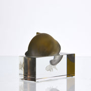 Daum Cat & Fish - Daum Glass - Hickmet Fine Arts 