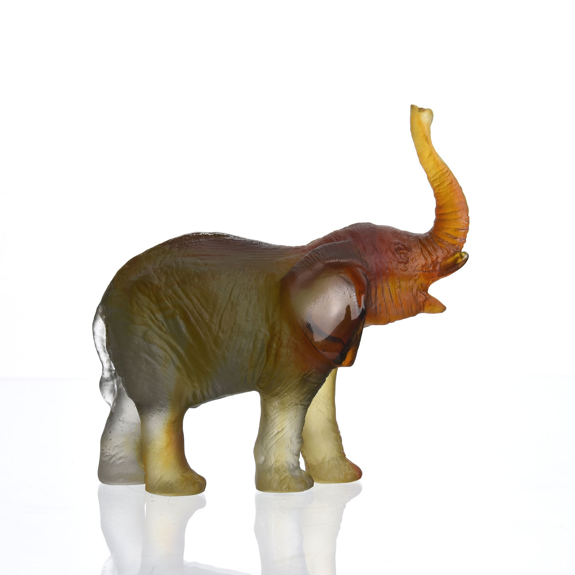 Daum Glass - Daum Elephant  - Hickmet Fine Arts 
