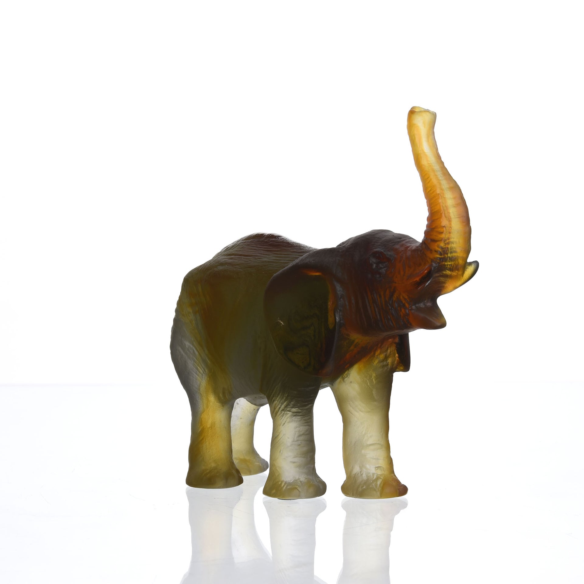 Daum Glass - Daum Elephant  - Hickmet Fine Arts 