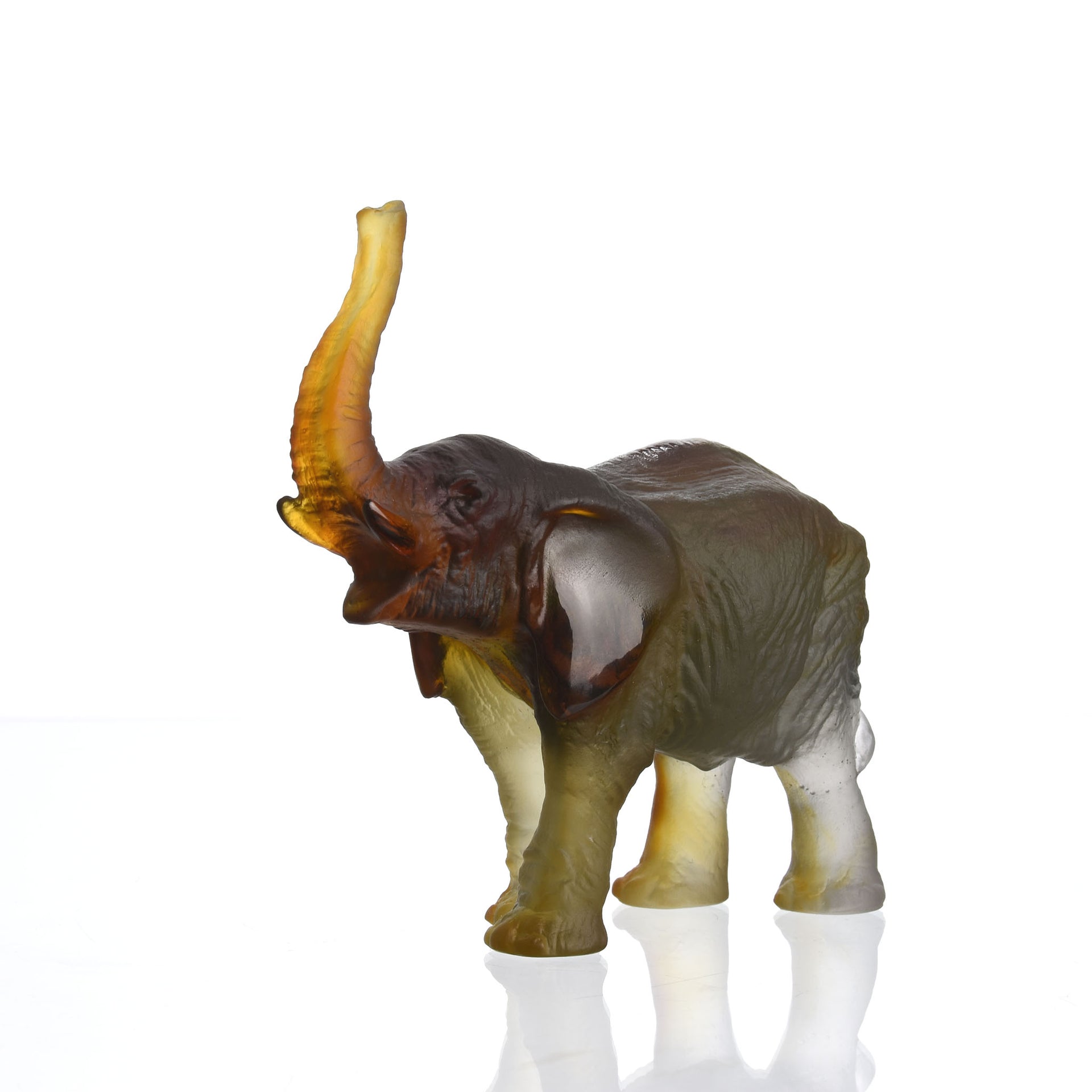 Daum Glass - Daum Elephant  - Hickmet Fine Arts 