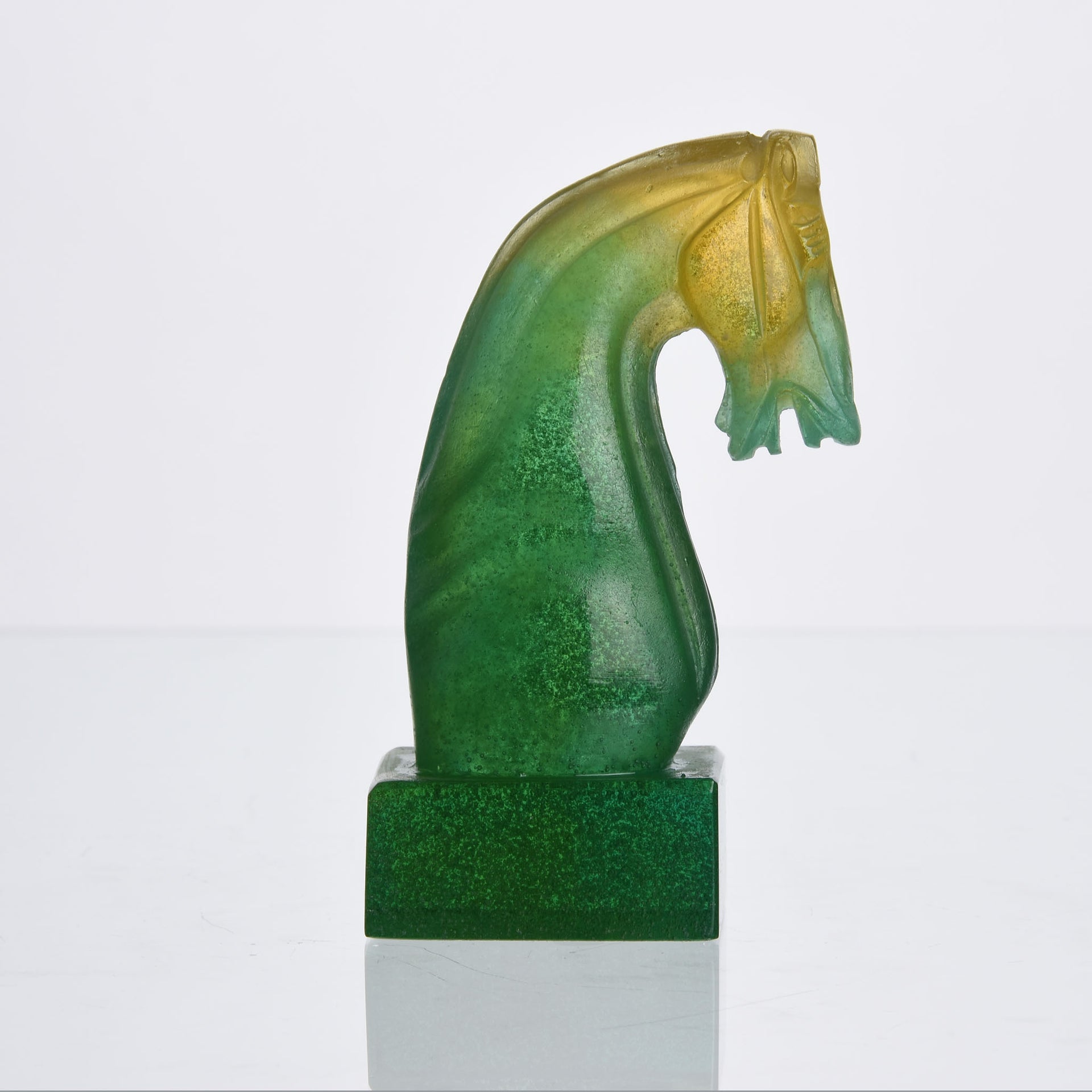 Daum Glass - Daum Horses Head - Hickmet Fine Arts 