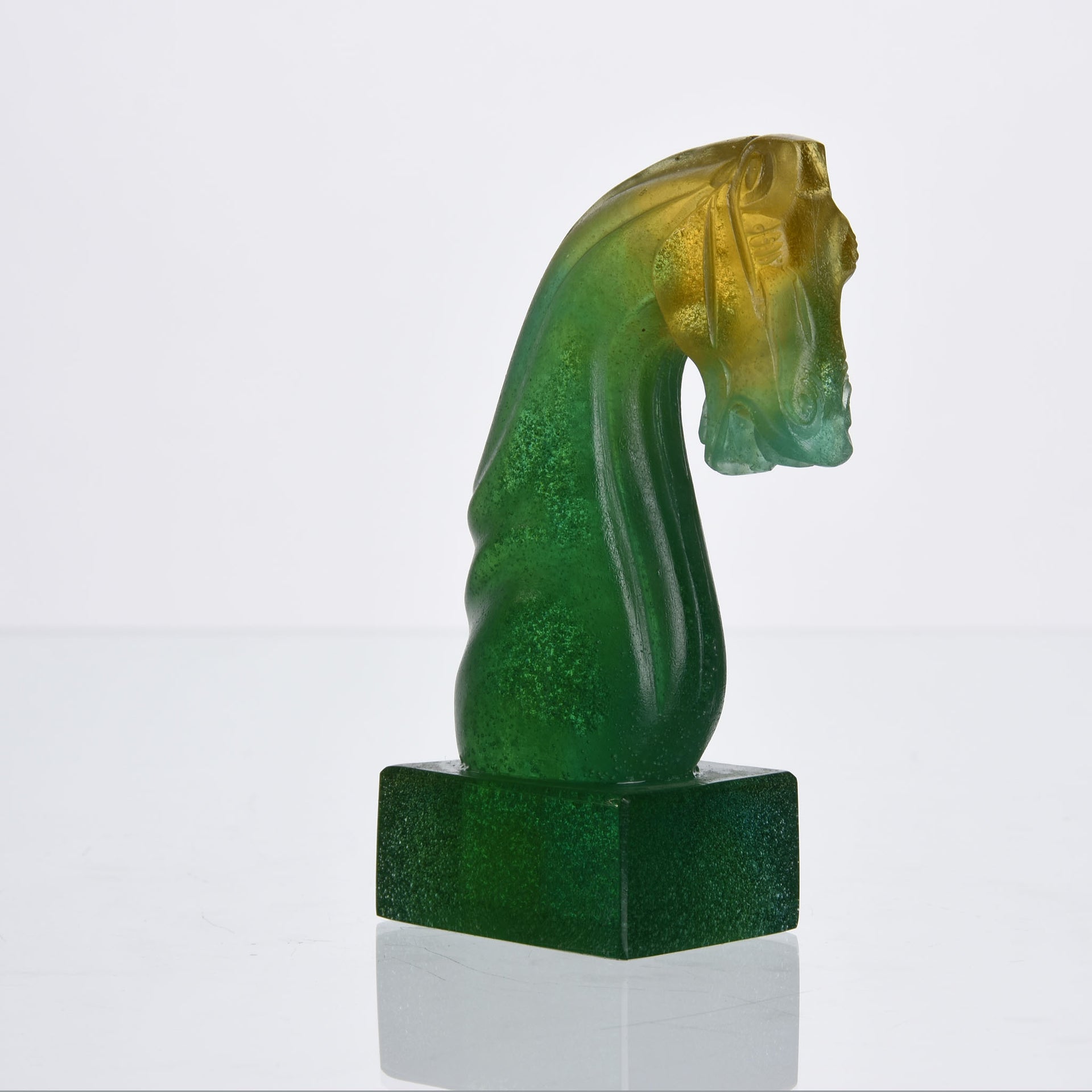 Daum Glass - Daum Horses Head - Hickmet Fine Arts 