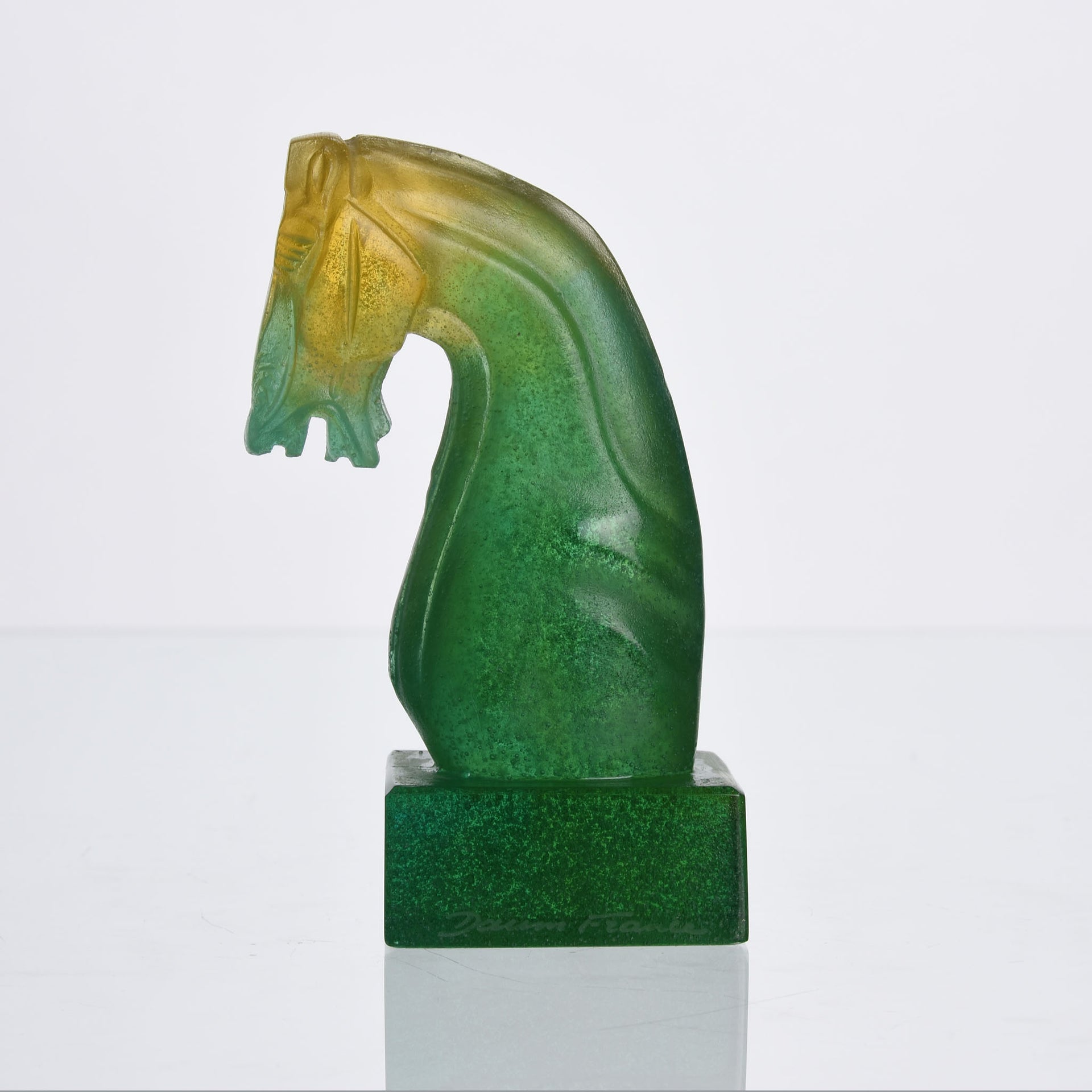 Daum Glass - Daum Horses Head - Hickmet Fine Arts 
