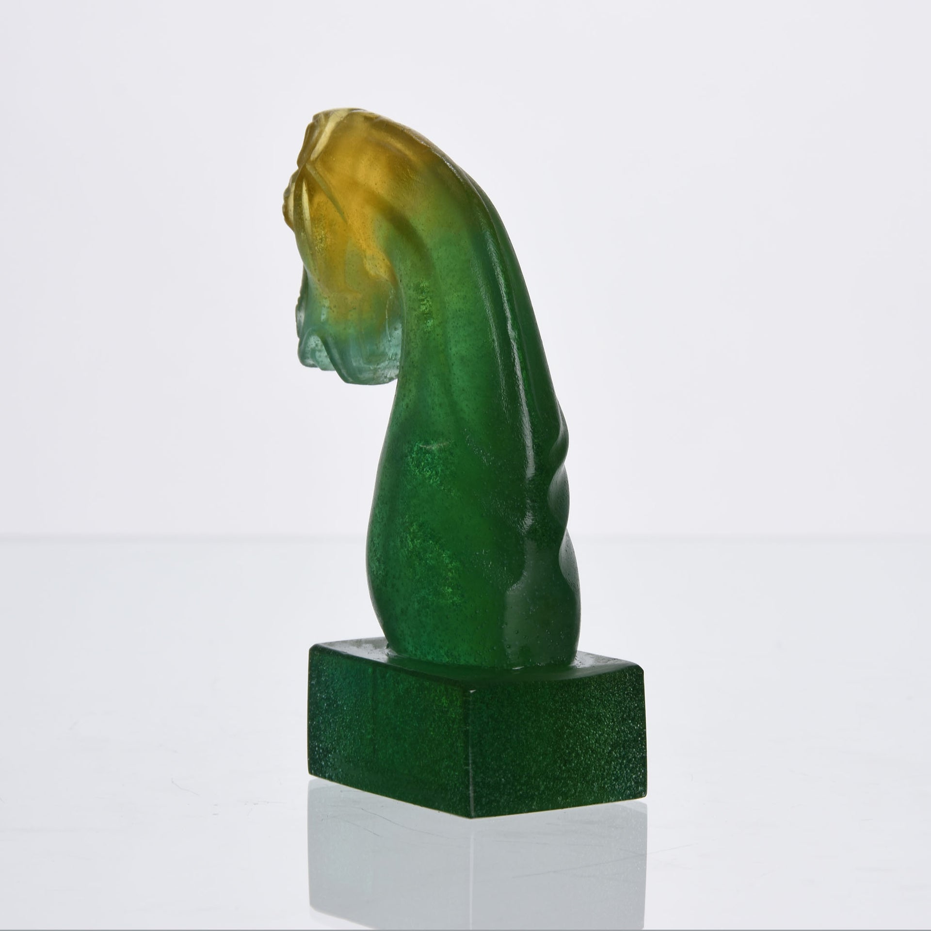 Daum Glass - Daum Horses Head - Hickmet Fine Arts 