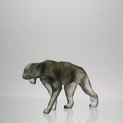 Grey Wild Panther by Richard Orlinski for Daum Glass a stunning limited edition coloured pate de verre glass study of a majestic prowling panther