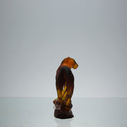 Daum Glass - Walking Leopard - Hickmet Fine Arts 