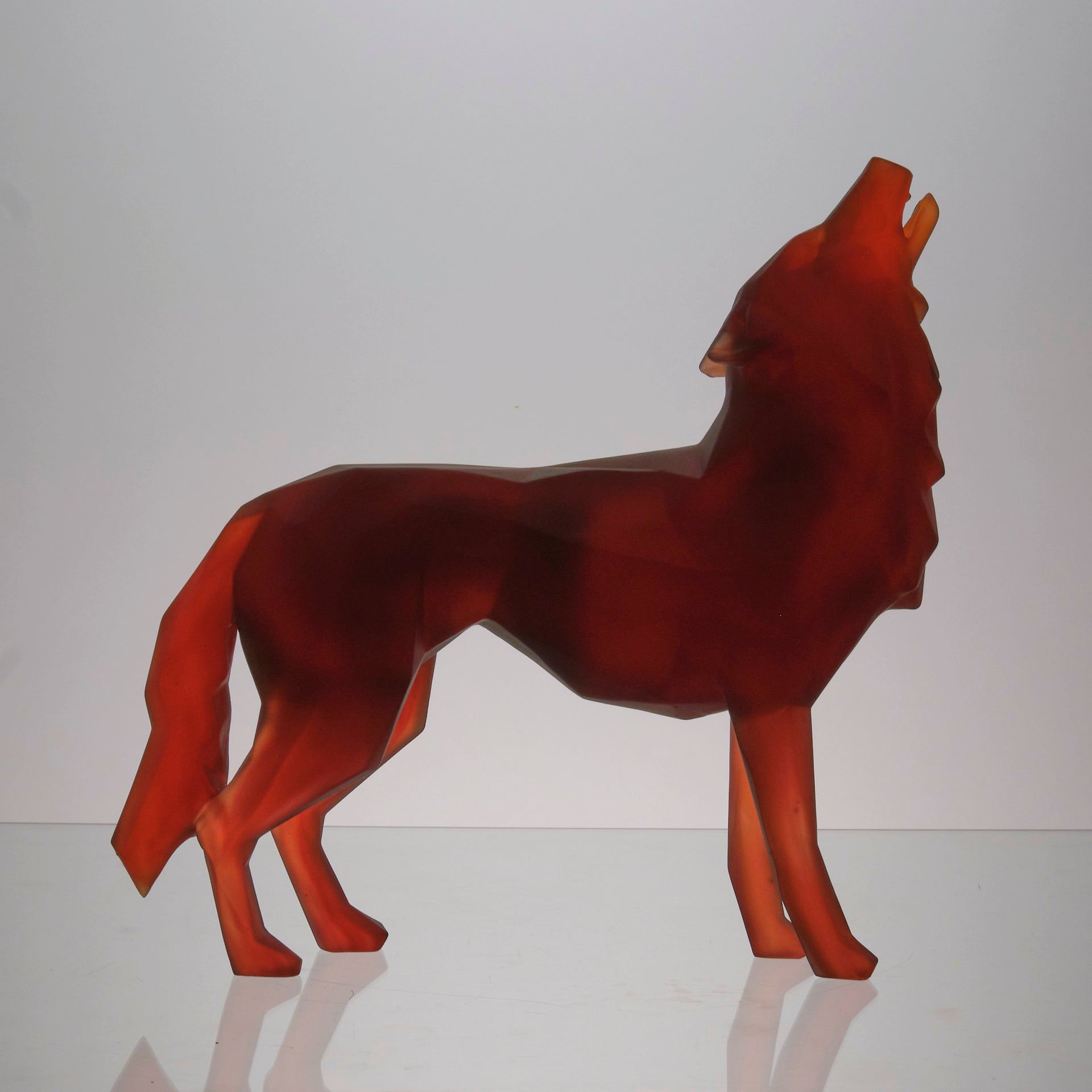 Daum Wolf by Richard Orlinski - Limited Edition - Hickmet Fine Arts