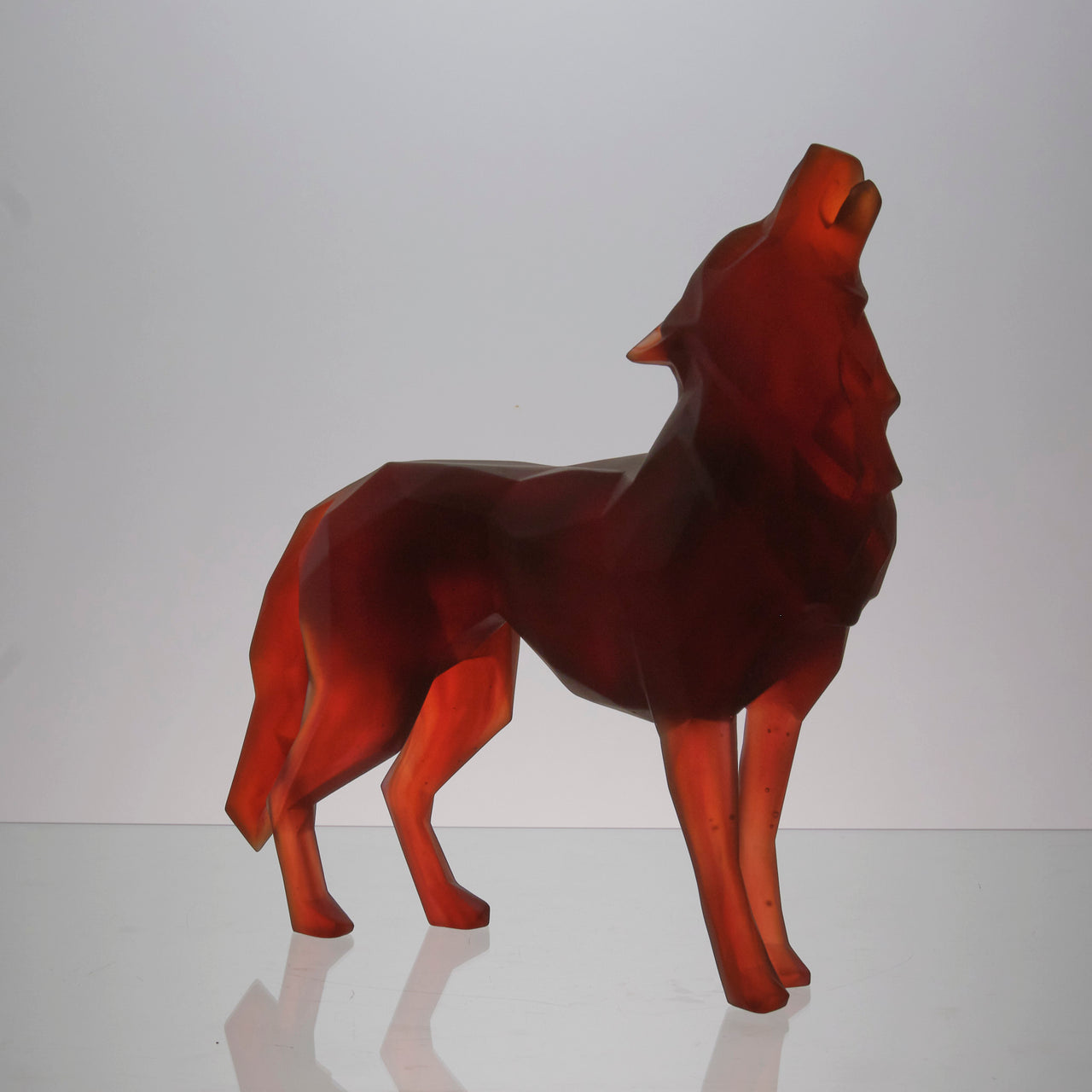 Daum Wolf by Richard Orlinski - Limited Edition - Hickmet Fine Arts