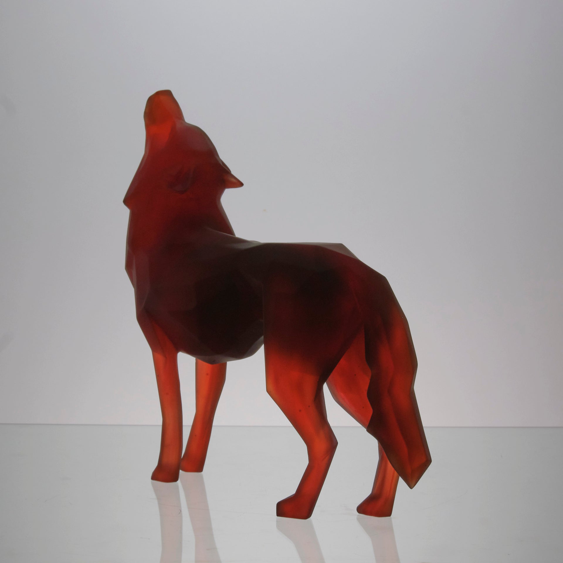 Daum Wolf by Richard Orlinski - Limited Edition - Hickmet Fine Arts