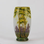 Daum Summer Landscape Vase - Art Nouveau