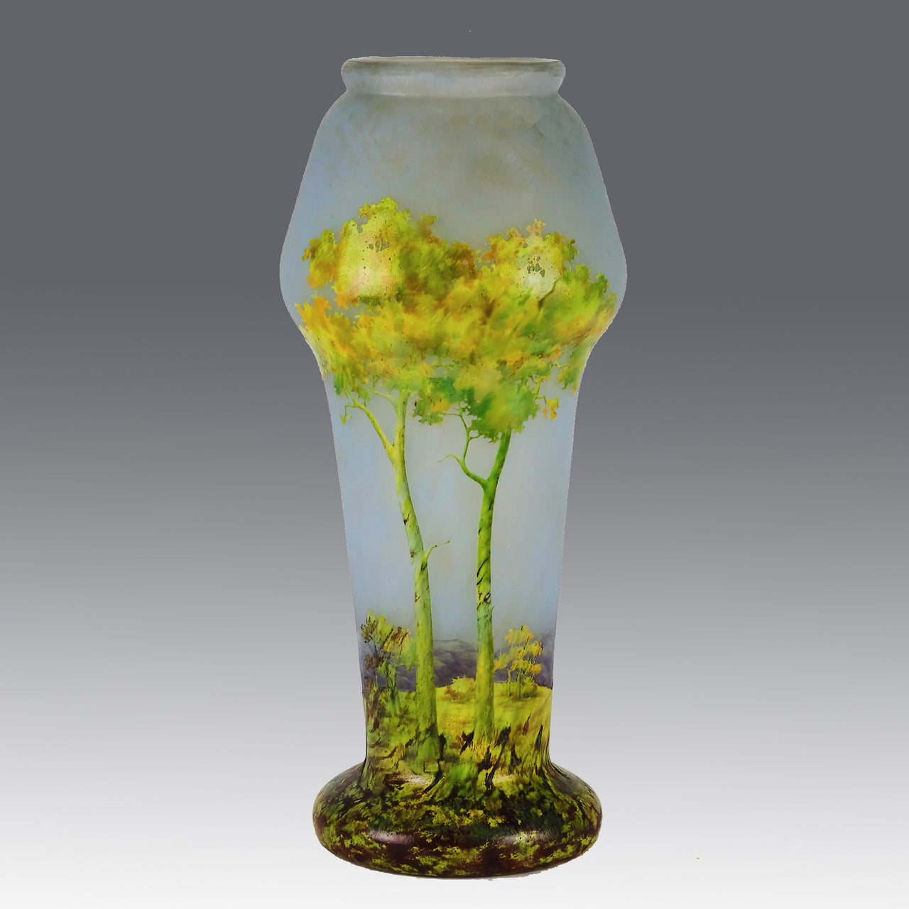"Paysage d'Été" Daum Summer Vase - Hickmet Fine Arts