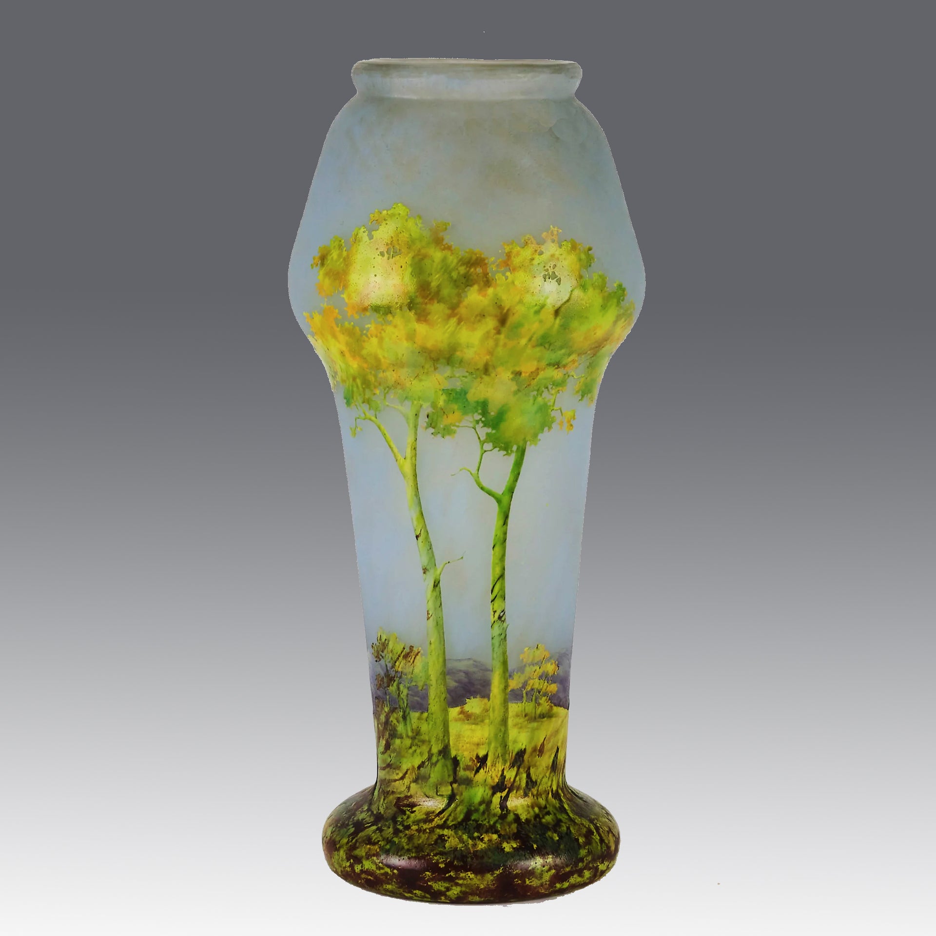 "Paysage d'Été" Daum Summer Vase - Hickmet Fine Arts