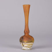 Daum winter vase - Art Nouveau Glass - Hickmet Fine Arts