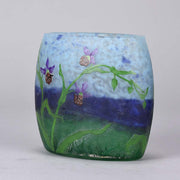 Daum Landscape - Art Nouveau Lake Landscape Vase - Hickmet Fine Arts