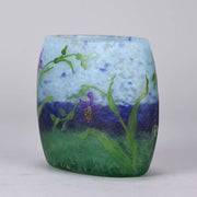 Daum Landscape - Art Nouveau Lake Landscape Vase - Hickmet Fine Arts