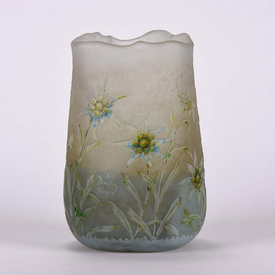 Art Nouveau Daum Flower Vase 