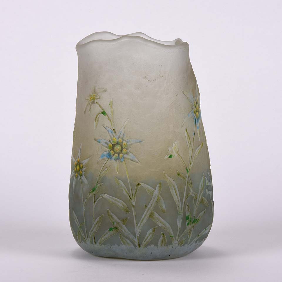 Art Nouveau Daum Flower Vase 