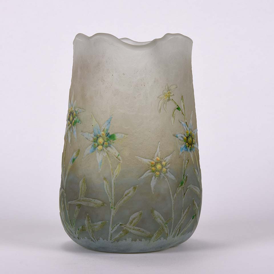 Art Nouveau Daum Flower Vase 