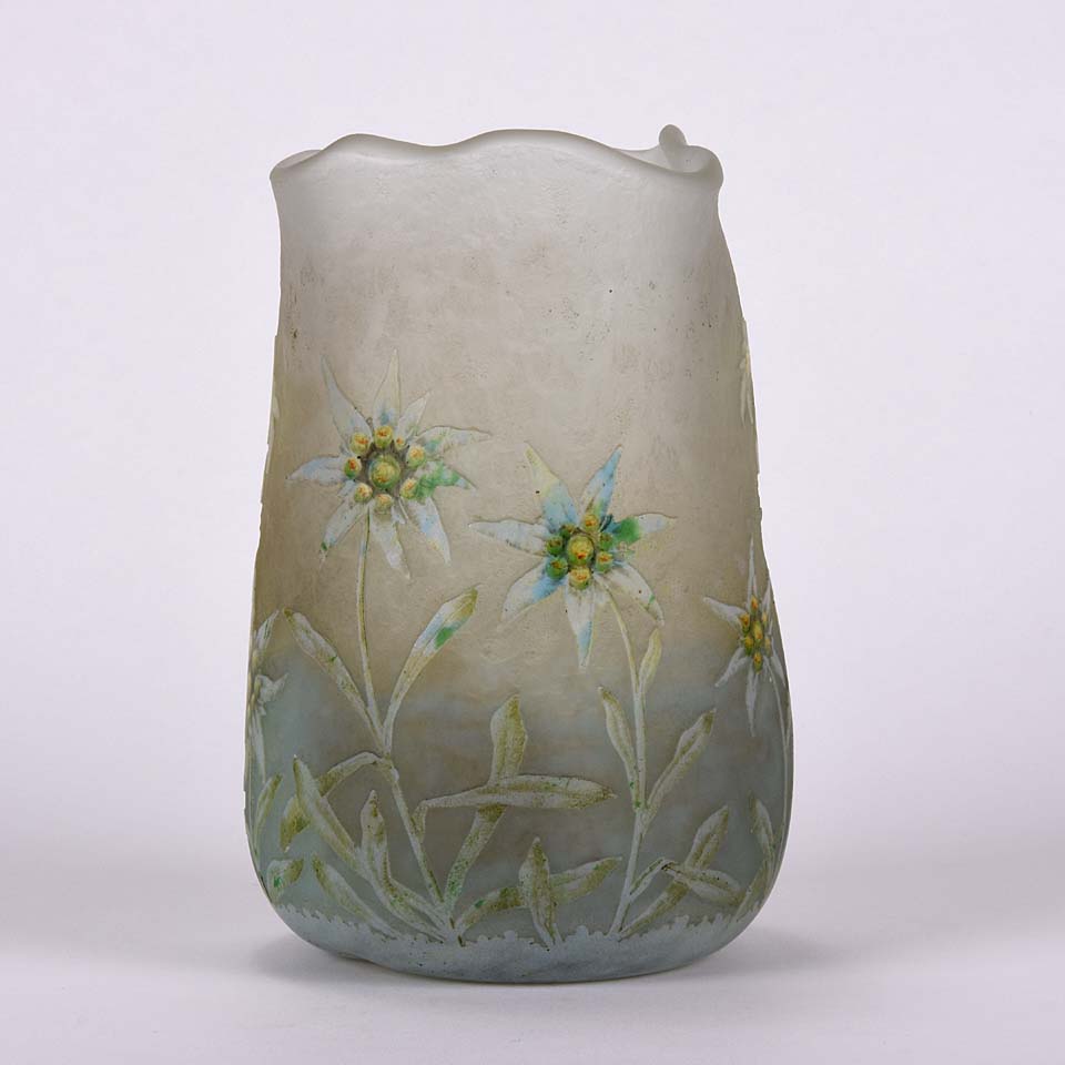 Art Nouveau Daum Flower Vase 