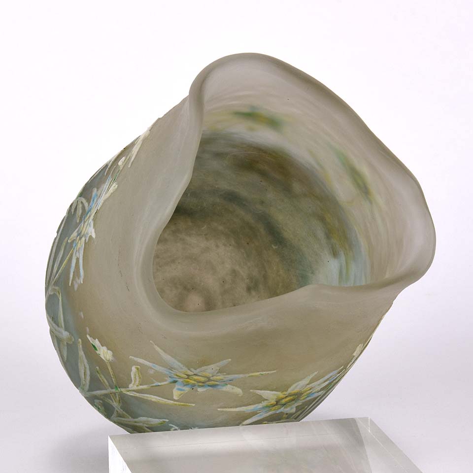 Art Nouveau Daum Flower Vase 
