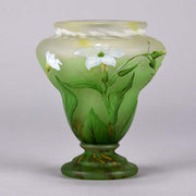 Flower Vase - Daum Freres Vase - Hickmet Fine Arts