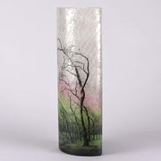 "Grande Paysage Pluie" by Daum Frères - Daum Rain Vase - Hickmet 