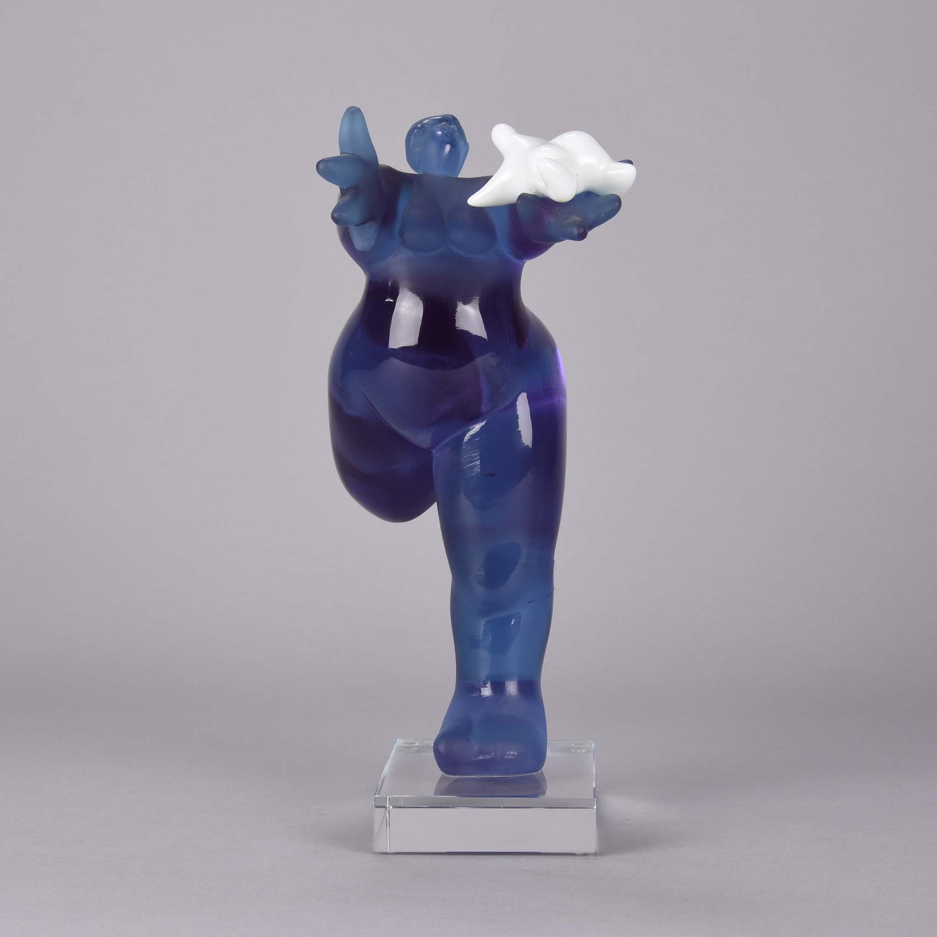 Maternal Bliss - Laurence Dreano & Daum Glass - Hickmet Fine Arts