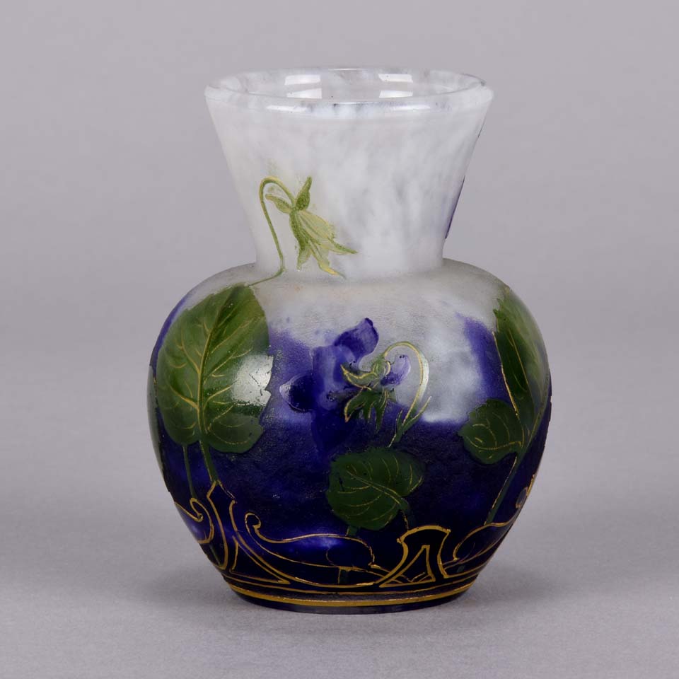 Daum Frères Gourd Vase