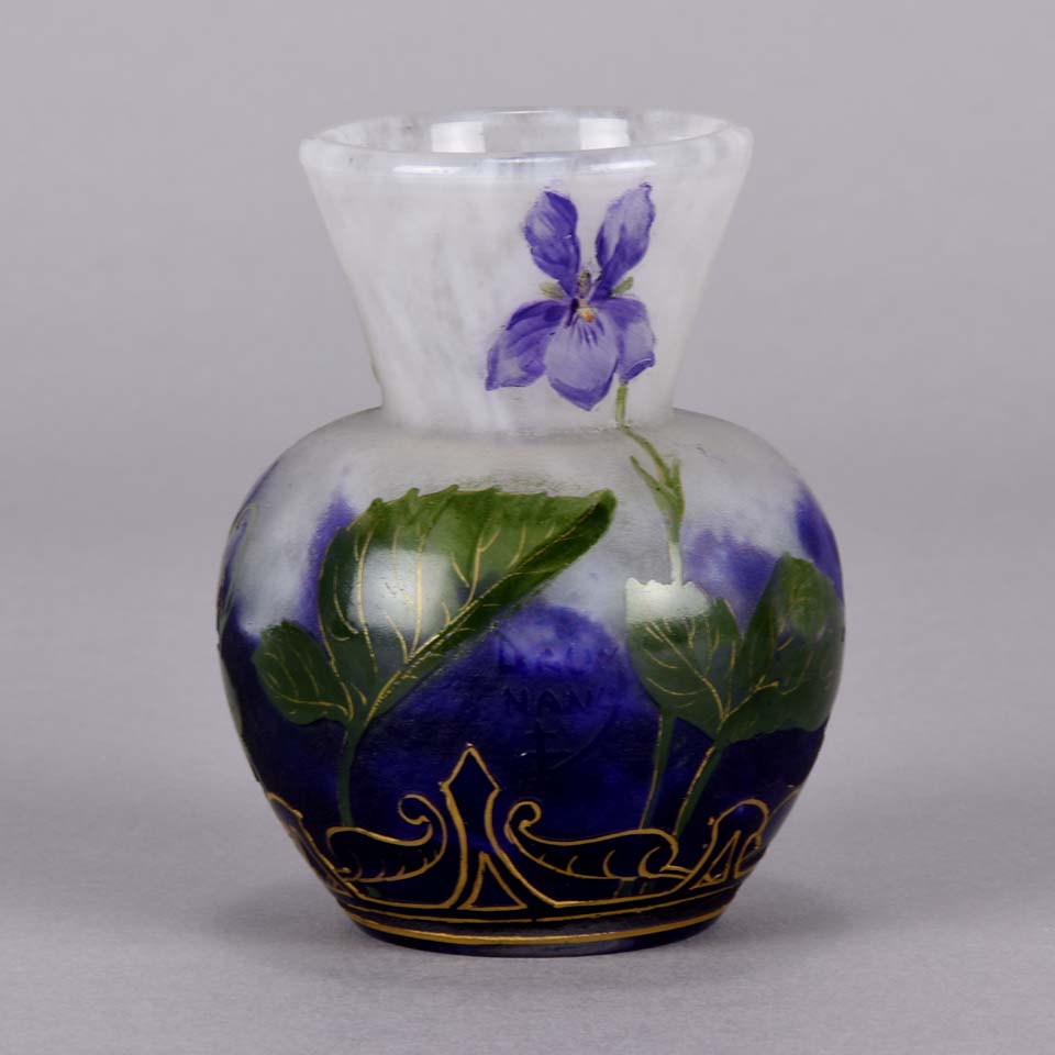 Daum Frères Gourd Vase