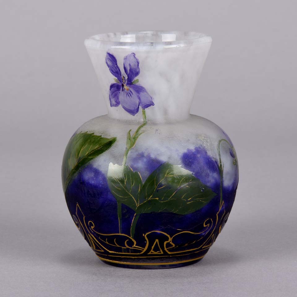 Daum Frères Gourd Vase