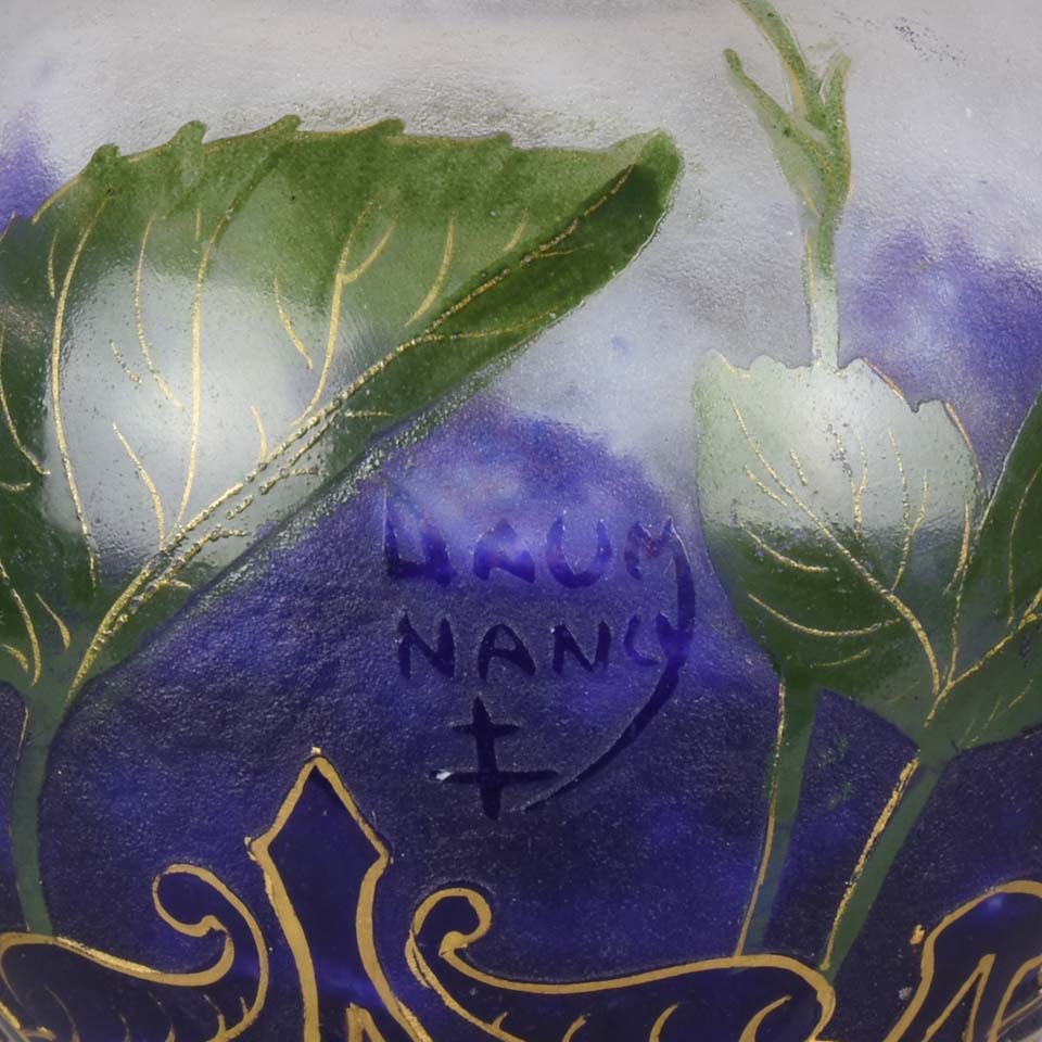 Daum Frères Gourd Vase