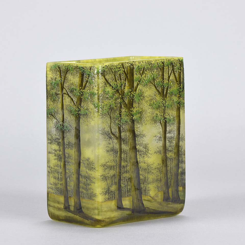 Daum Frères Spring Vase