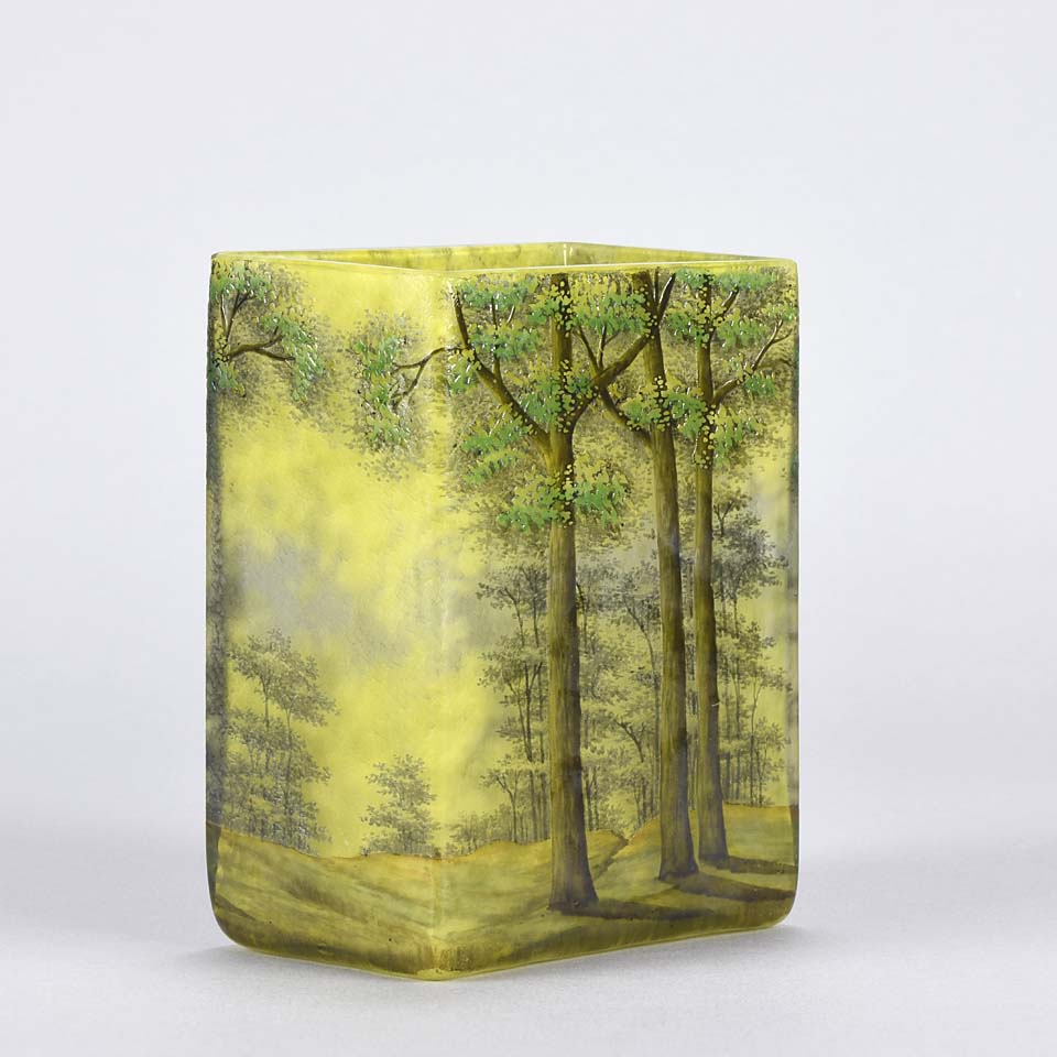 Daum Frères Spring Vase