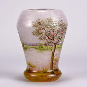 Paysage Rose - Daum Vase - Hickmet Fine Arts 