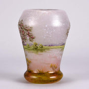 Paysage Rose - Daum Vase - Hickmet Fine Arts 