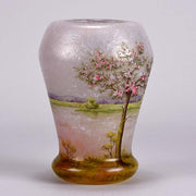 Paysage Rose - Daum Vase - Hickmet Fine Arts 