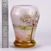Paysage Rose - Daum Vase - Hickmet Fine Arts 