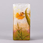 Daum Flower Vase  Paysage de Fleurs by Daum Frères - Hickmet Fine Arts