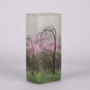 Daum Rain Vase Paysage de Pluie 