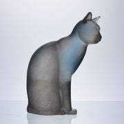 Daum Cat - Pate-de-verre Glass - Hickmet Fine Arts